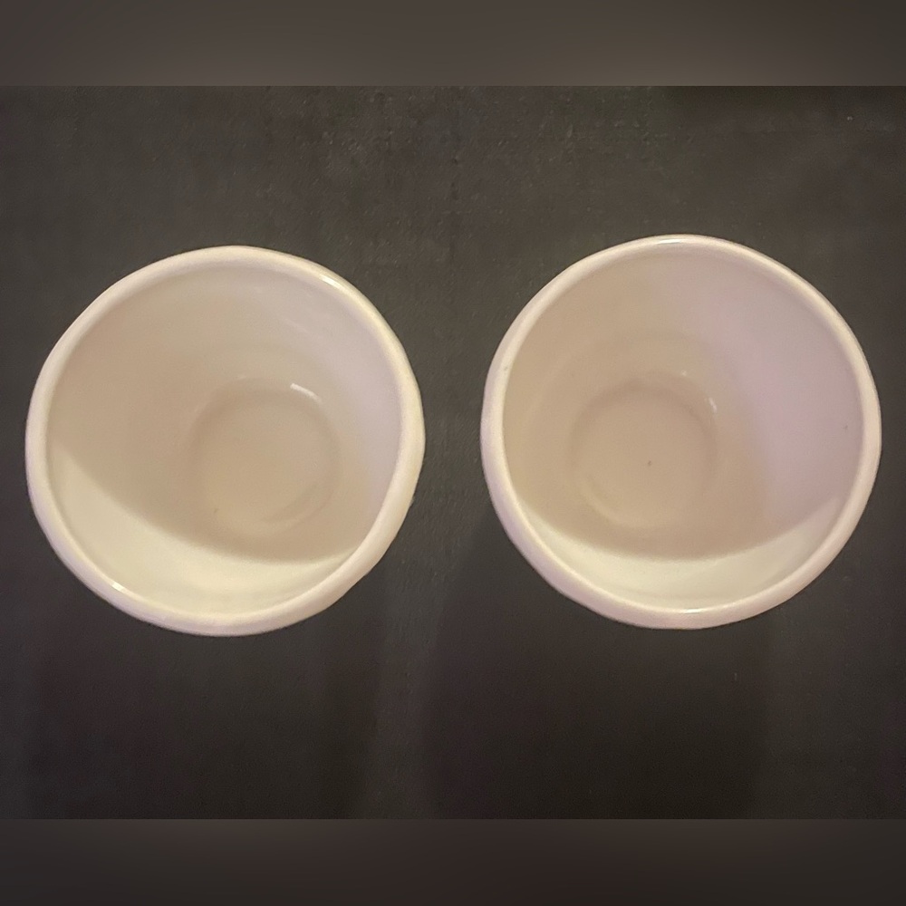 Got Chocolate? 2 Ceramic Bowl Brown White Chocolate Candies Snacks Ice Cream NWT - Picture 6 of 9